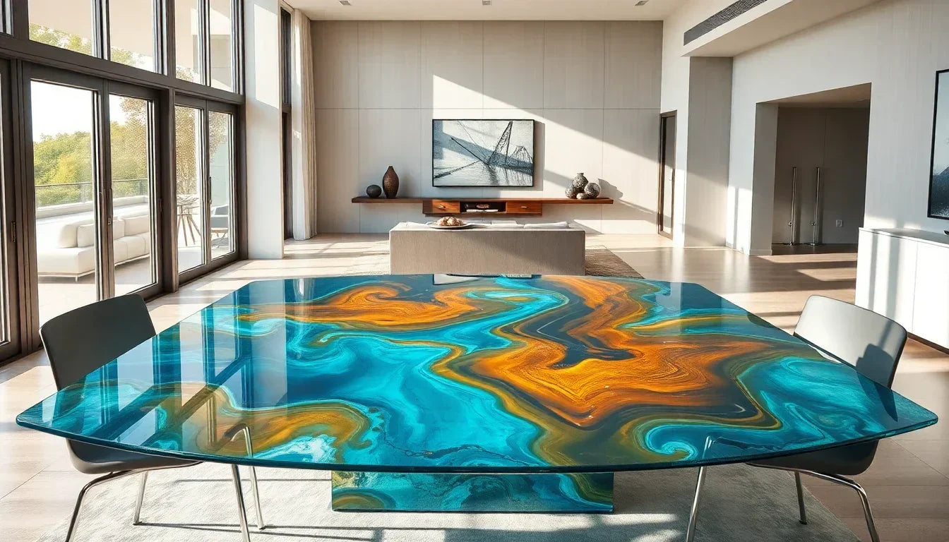 A Statement Piece: Why a Resin Table Is a Worthy Investment - Canada Tables