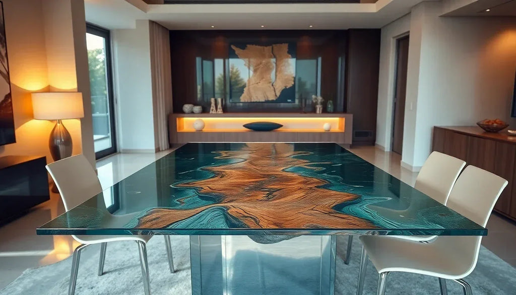 Unlock the Beauty and Durability of Resin Tables: A Transformative Fur ...