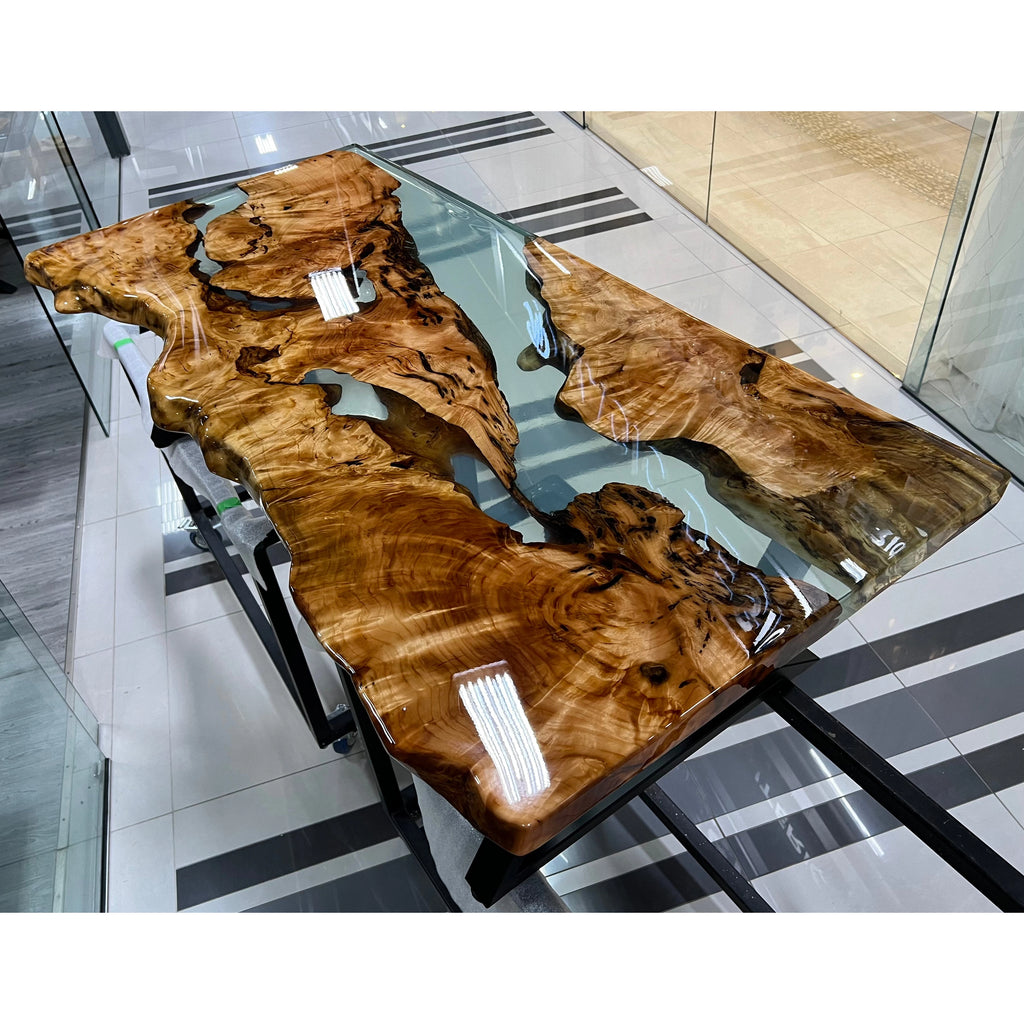 Mistwood Glass River Coffee Table - Canada Tables