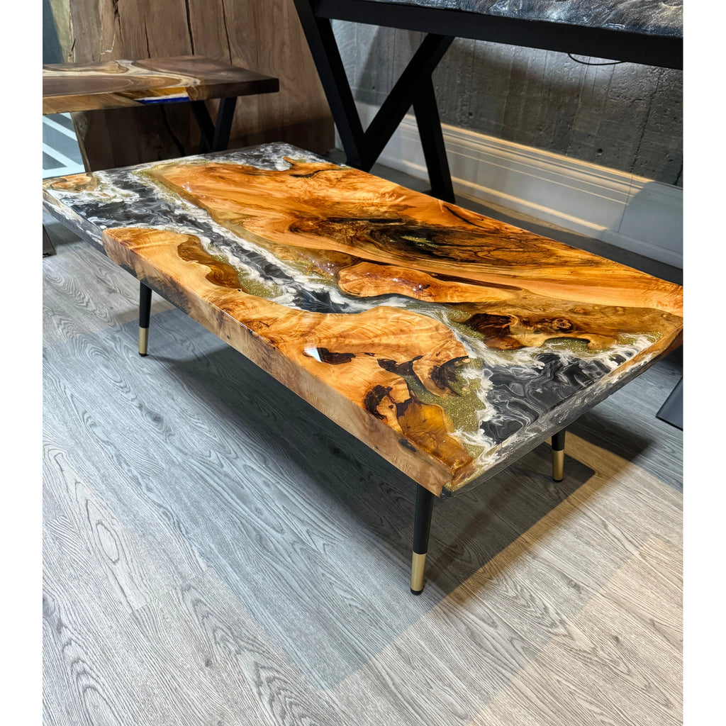 Molten Flow Epoxy Coffee Table - Canada Tables