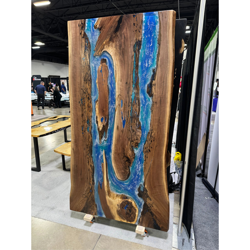 Blue Canyon Epoxy Dining Table - Canada Tables