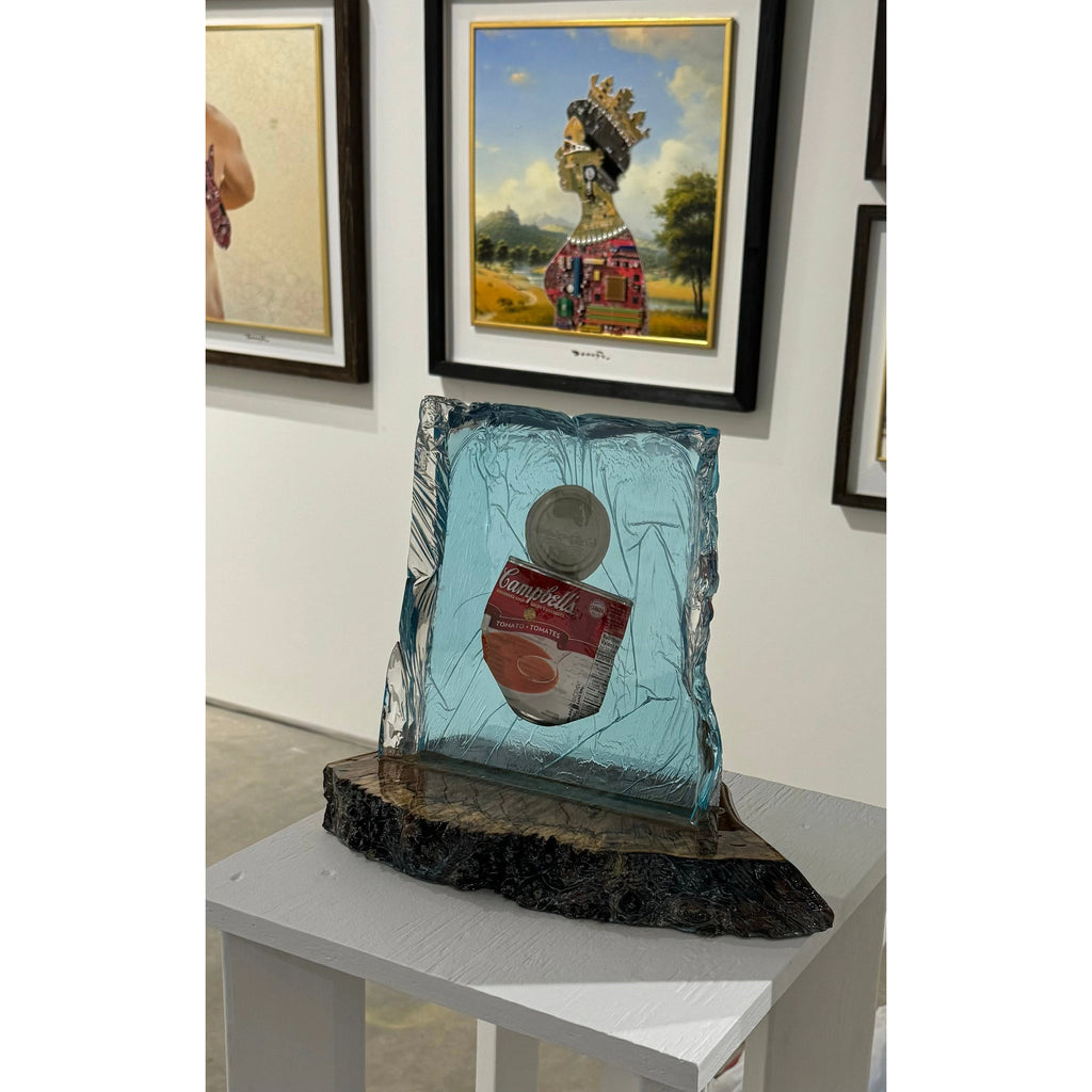 "Frozen Pop" Resin Sculpture - Canada Tables