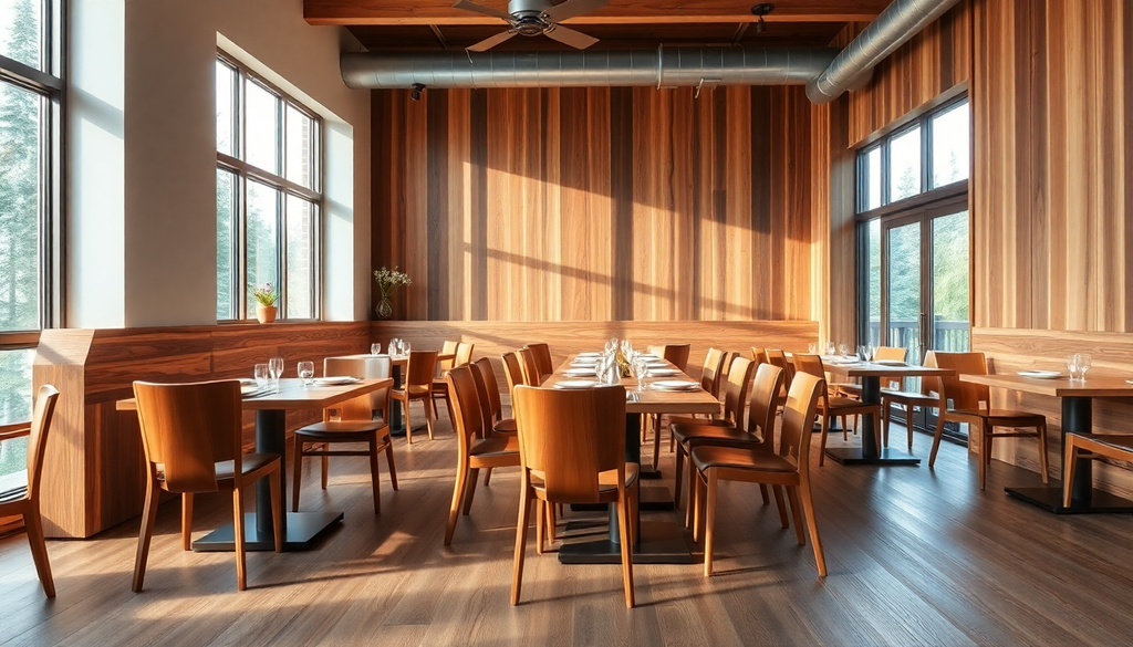 Top Wood Finishes and Styles for Modern Canadian Dining Spaces