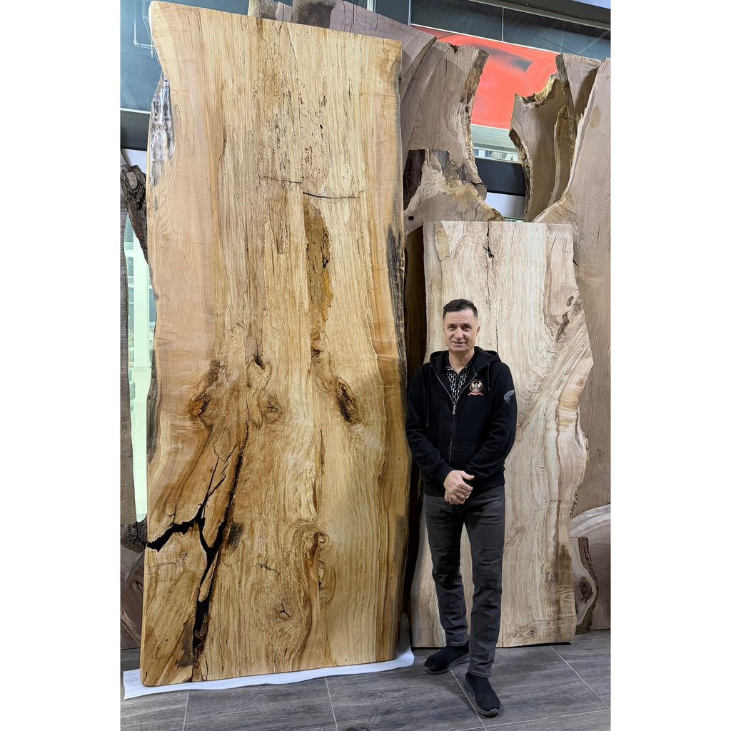 Spring Sale – Live Edge Spalted Maple Tabletop (Made in Toronto)