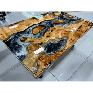 Obsidian Stream Dining Table - Canada Tables