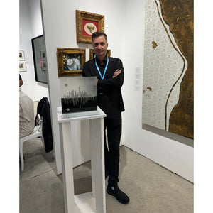 "Urban Reflection" Resin Sculpture - Canada Tables