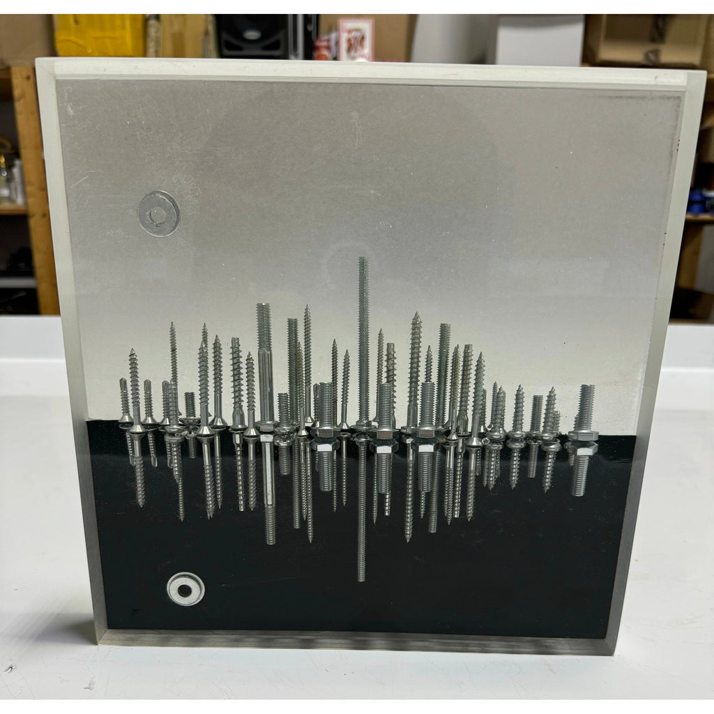 "Urban Reflection" Resin Sculpture - Canada Tables