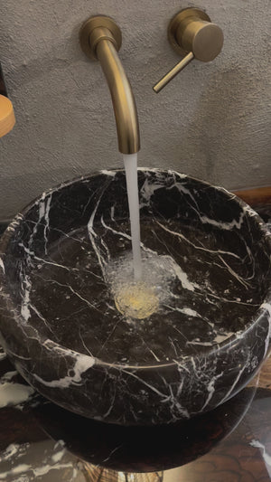 Live Edge Vanity Top – Wood & Stone Fusion